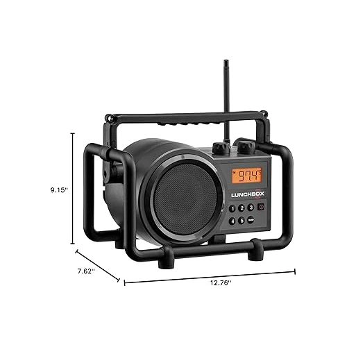 SANGEAN SG-102 Rugged Portable AM/FM Worksite Radio