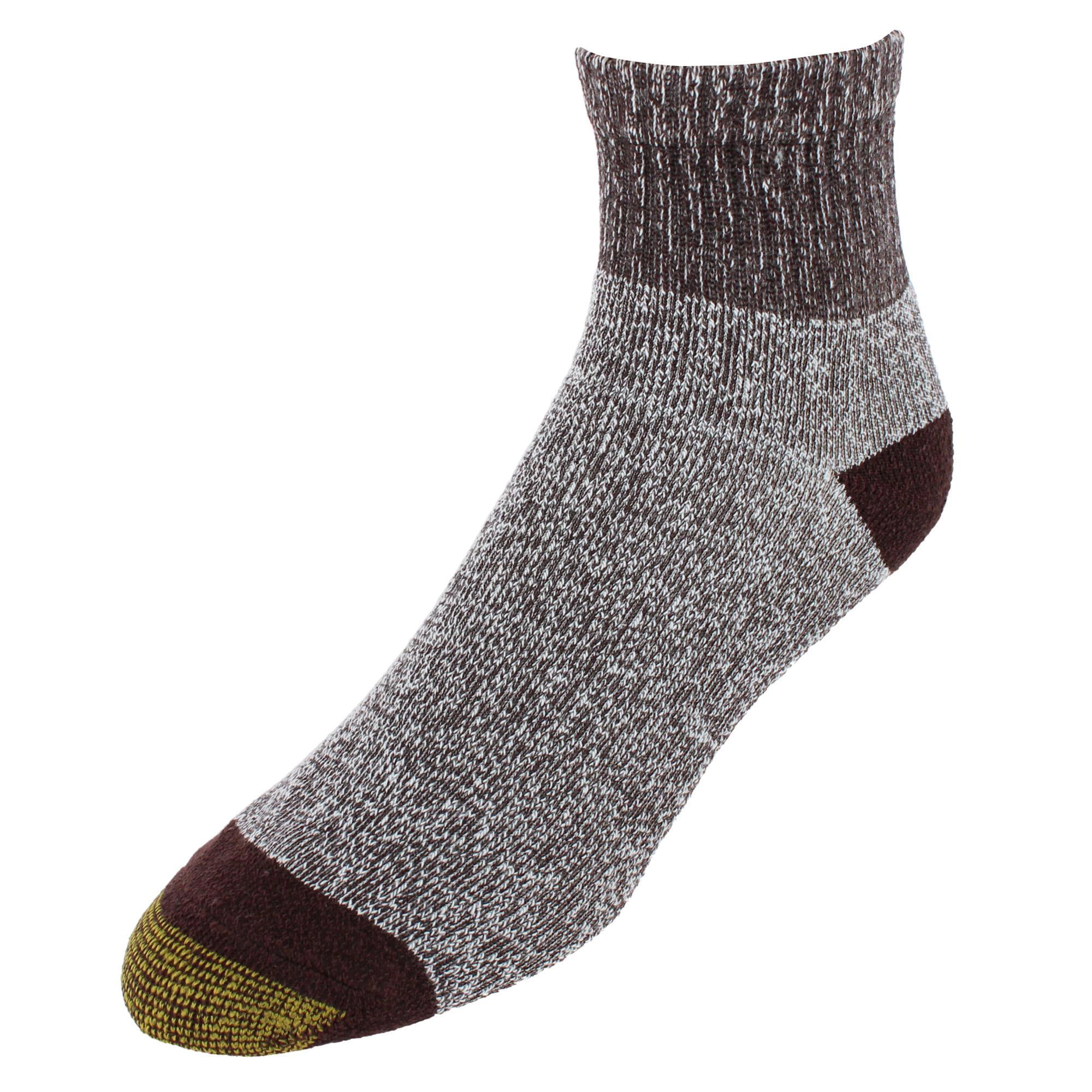 Gold Toe Men's Quarter Lenght Full Cushioned Socks (6 Pairs)