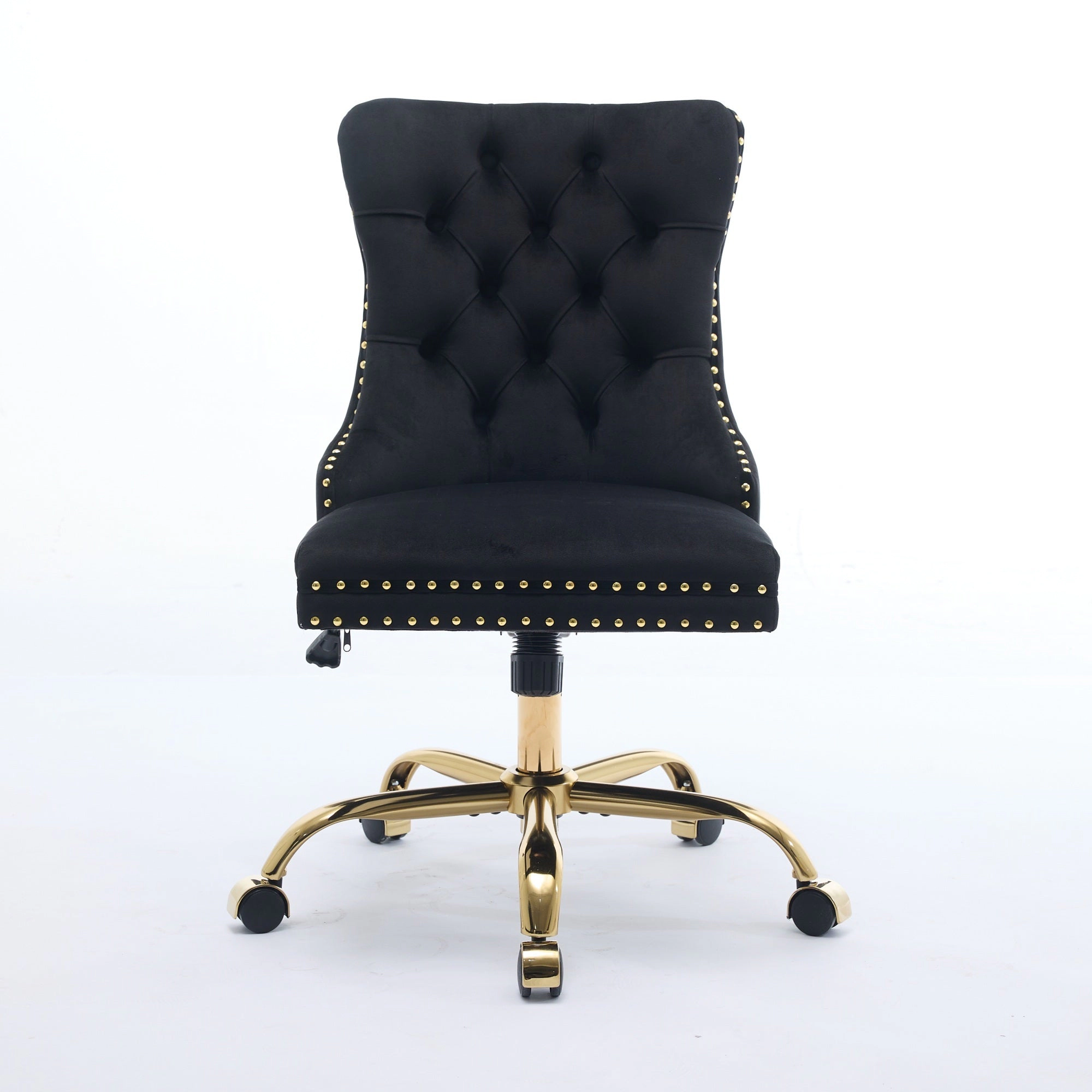 Platinum-Level Office Chairs Velvet Tufted Office Chair