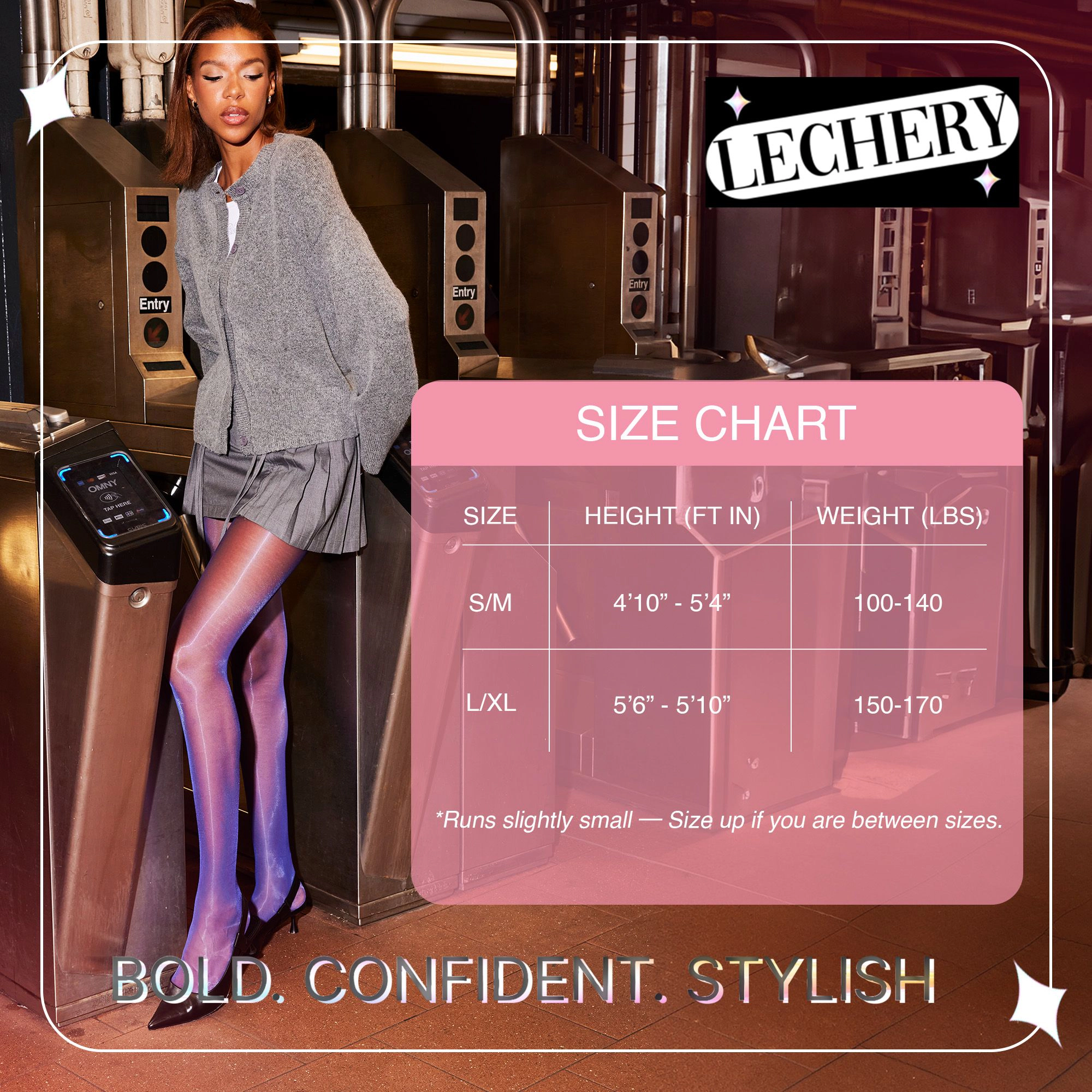 LECHERY Women's Semi-Opaque Tights Lustrous Silky Shiny 40 Denier High Waist Stocking Panty Hose Nylons