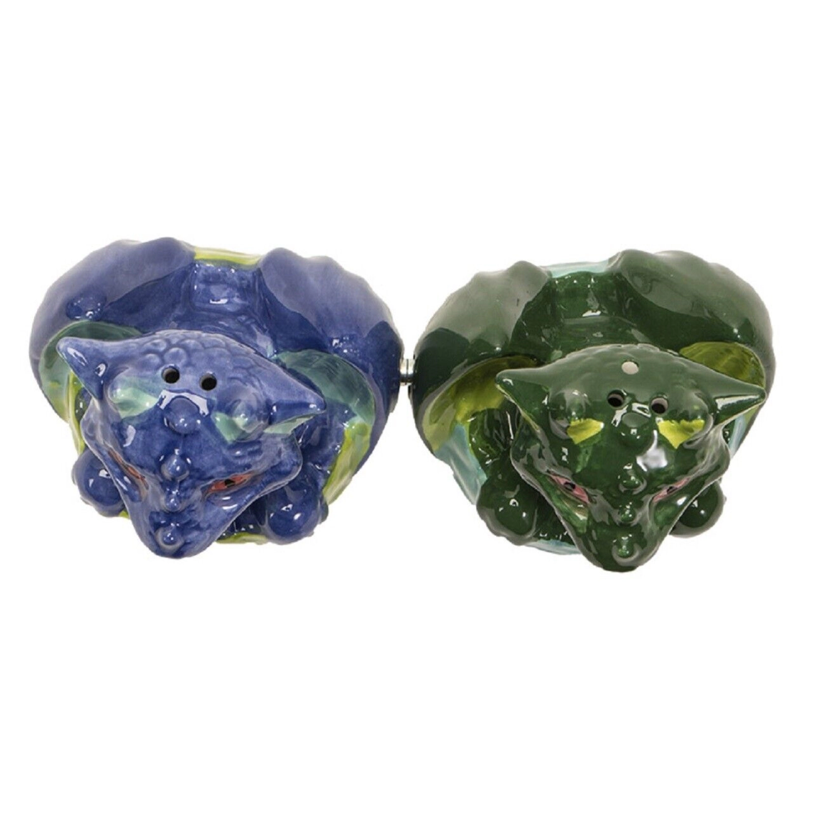 Pacific Giftware Dragon Hatchling Magnetic Salt and Pepper Shaker Set 3.5 Inch Multicolor