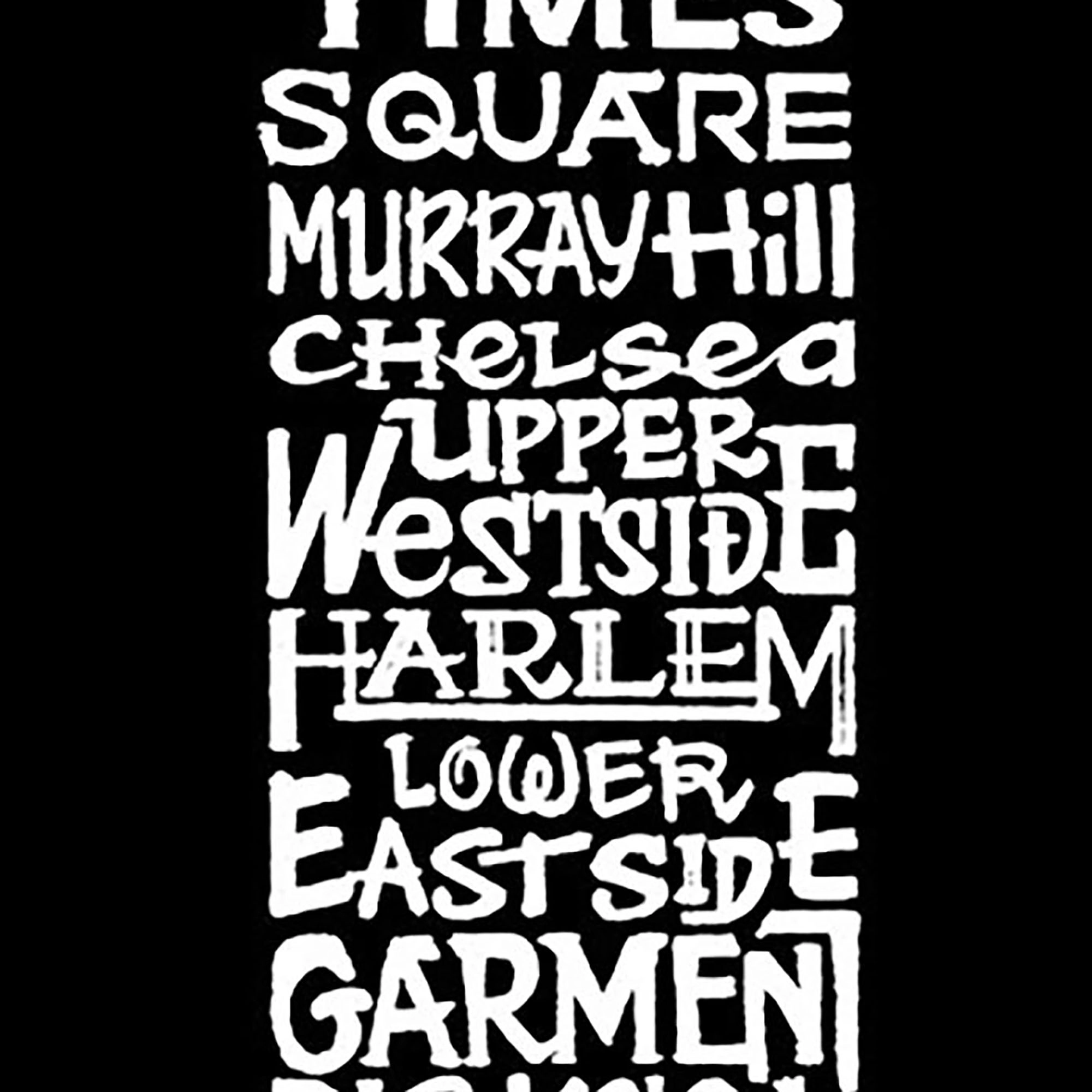 LA Pop Art Men's Word T-Shirt - Empire State Building