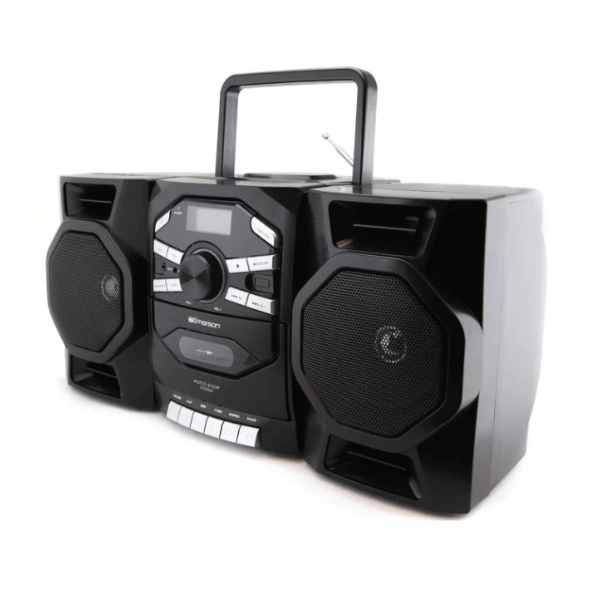 Emerson Portable CD & Cassette Stereo Boombox