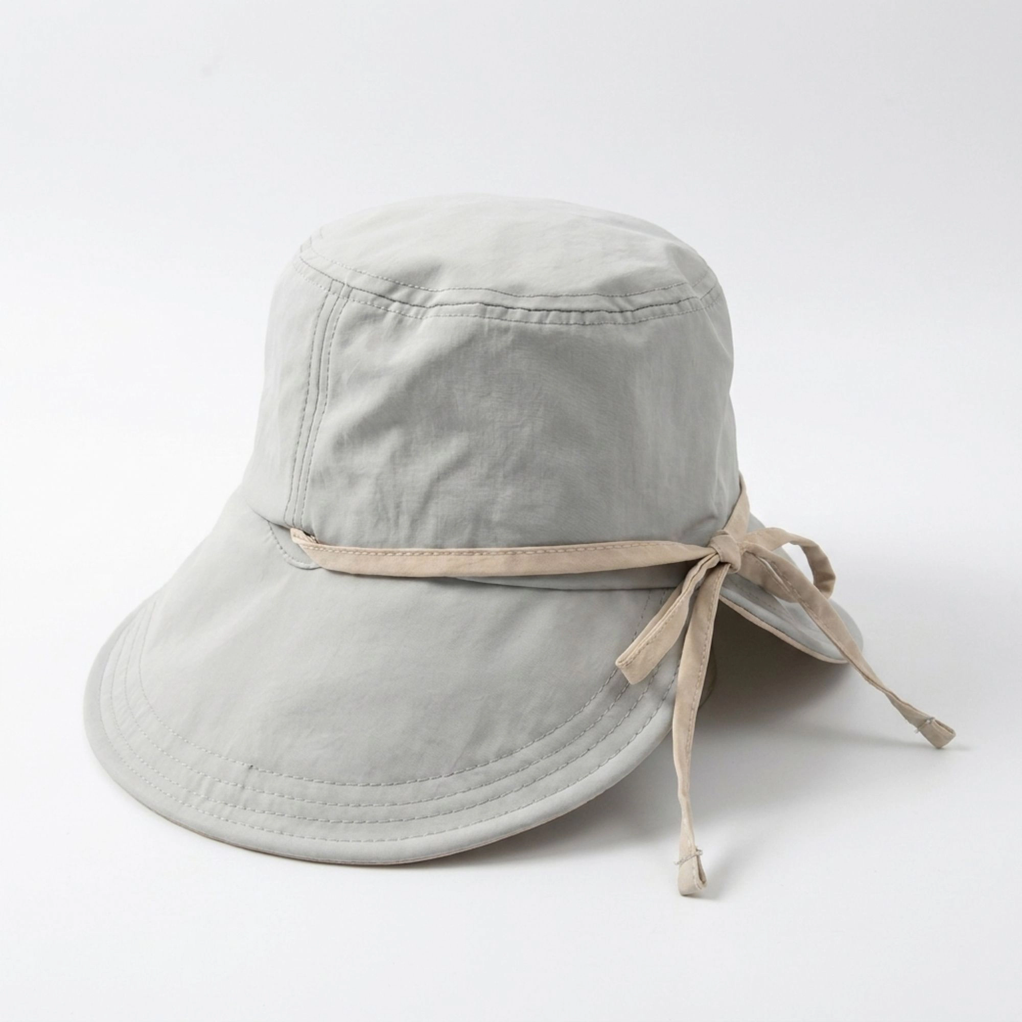 Anna-Kaci Women's Wide Brim Bucket Sun Hat with Tie Strap