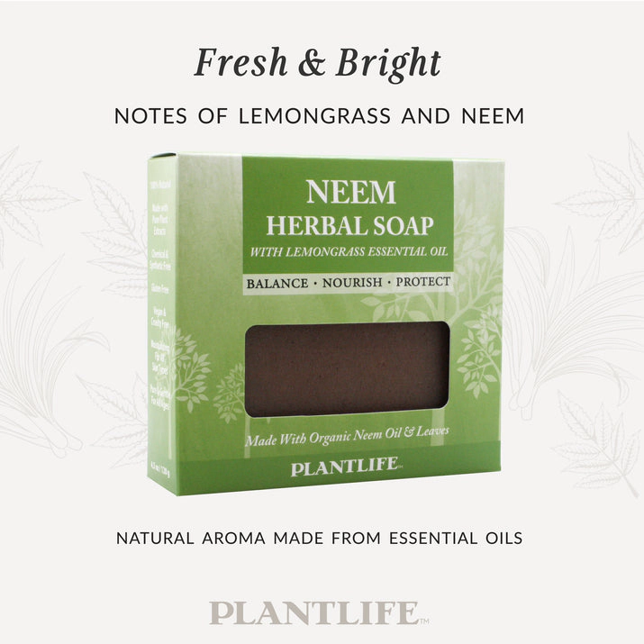 Plantlife Neem Aromatherapy Herbal Soap