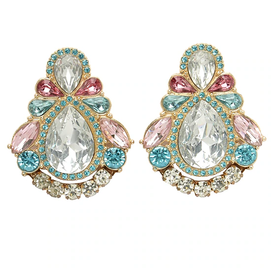 AGP PARIS Womens Diva Collection Iconic Petal Stud Earrings
