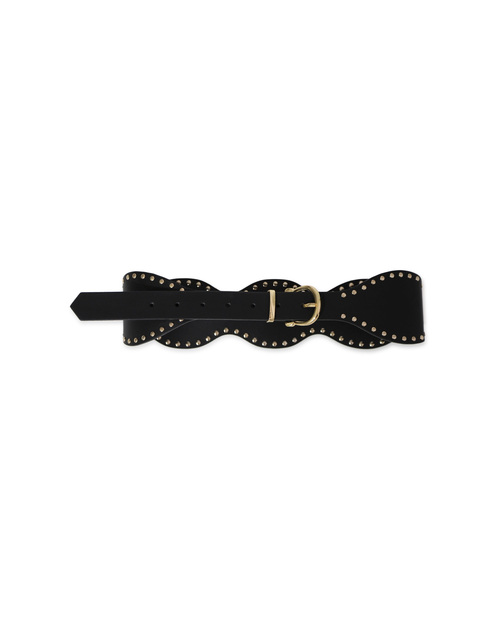 Belle & Bloom No Other Love Leather Studded Belt