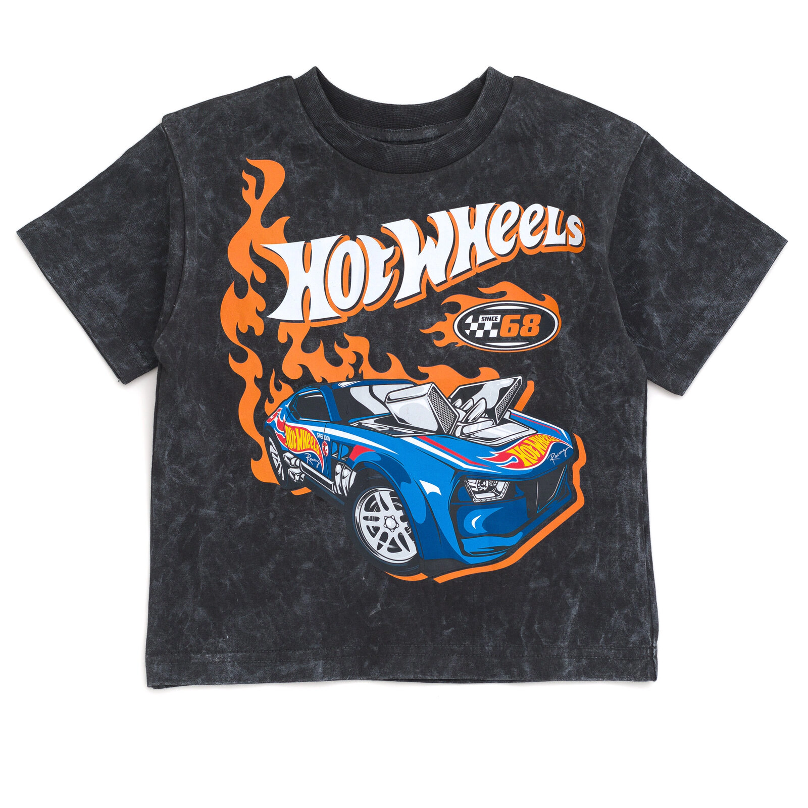 Hot Wheels Boys' 2-Piece Tee and Shorts Set