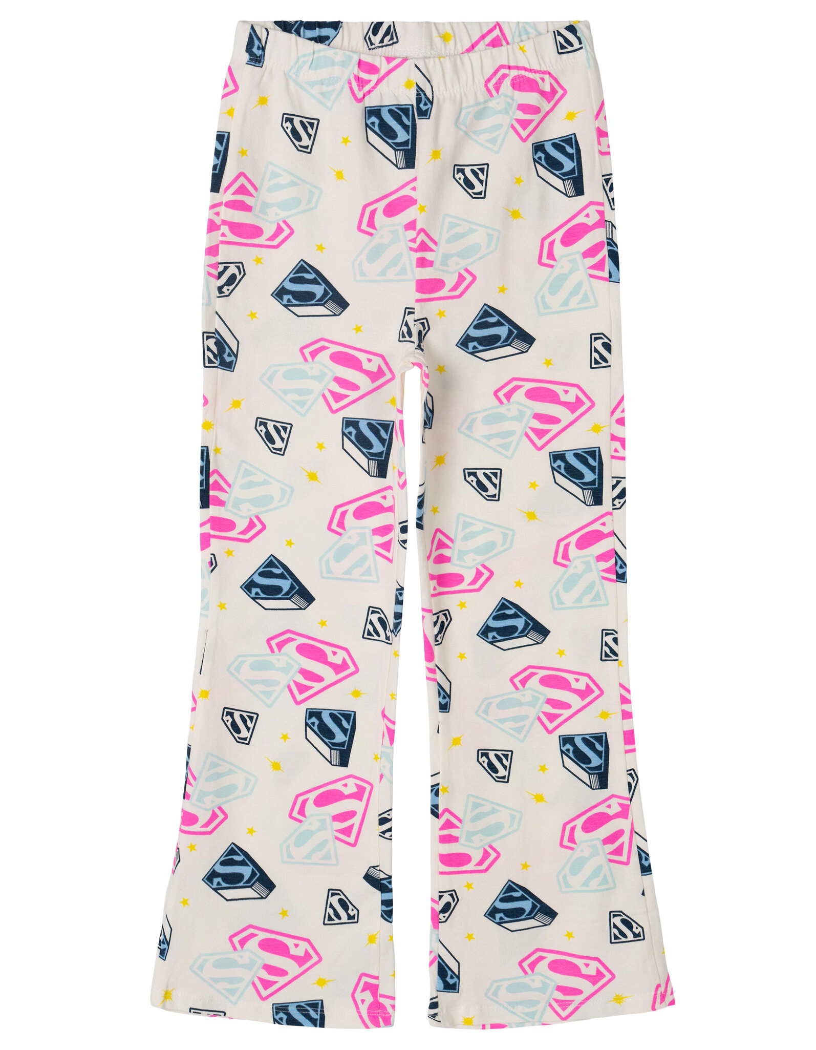 DC Comics Justice League Supergirl Girls' 2-Piece Tee and Flare Leggings Set
