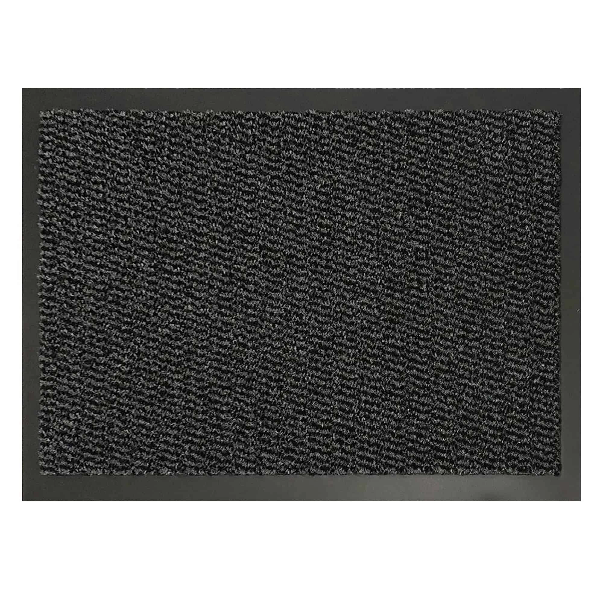 Evideco French Home Goods Blue Lisa Polypropylene Doormat 32 x 24 Inches