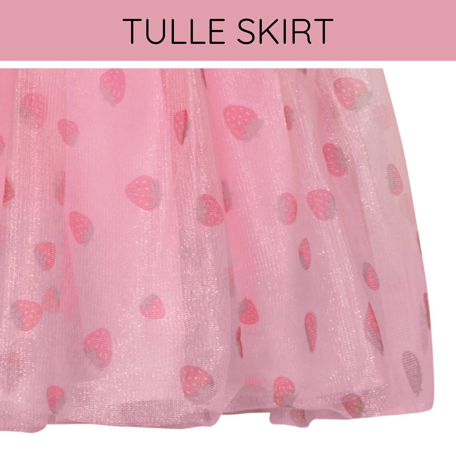 Strawberry Shortcake Girls' Tutu Dress