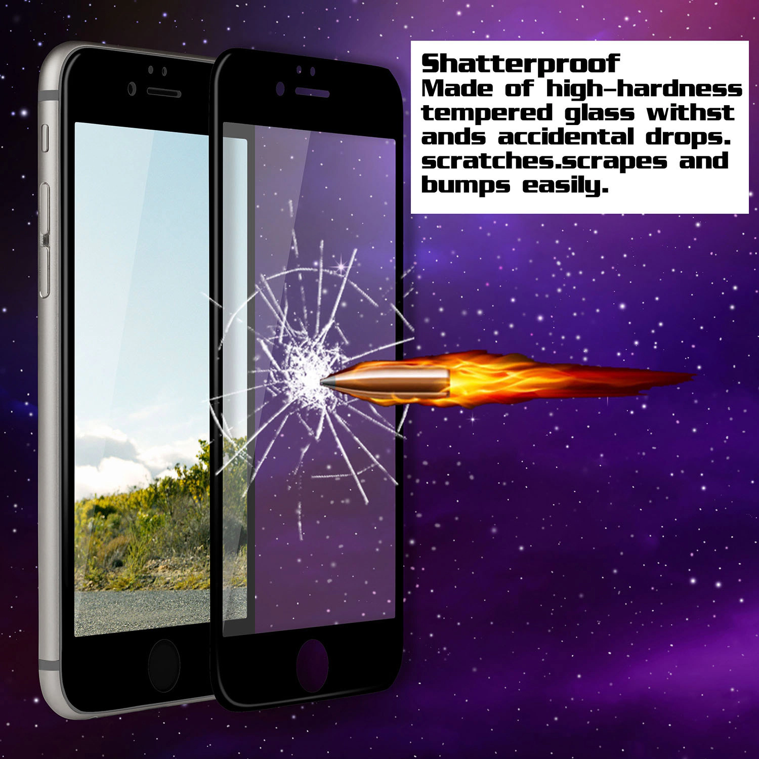 GBruno 3D Tempered Glass Screen Protector IPhone 6 Plus
