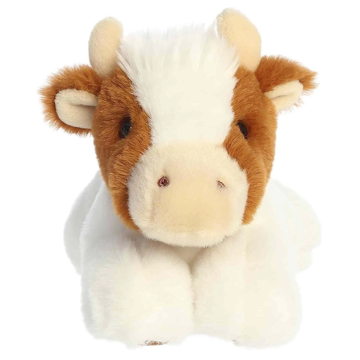 Aurora Mini Flopsie Grazy Guernsey Cow 8-Inch Stuffed Animal Plush