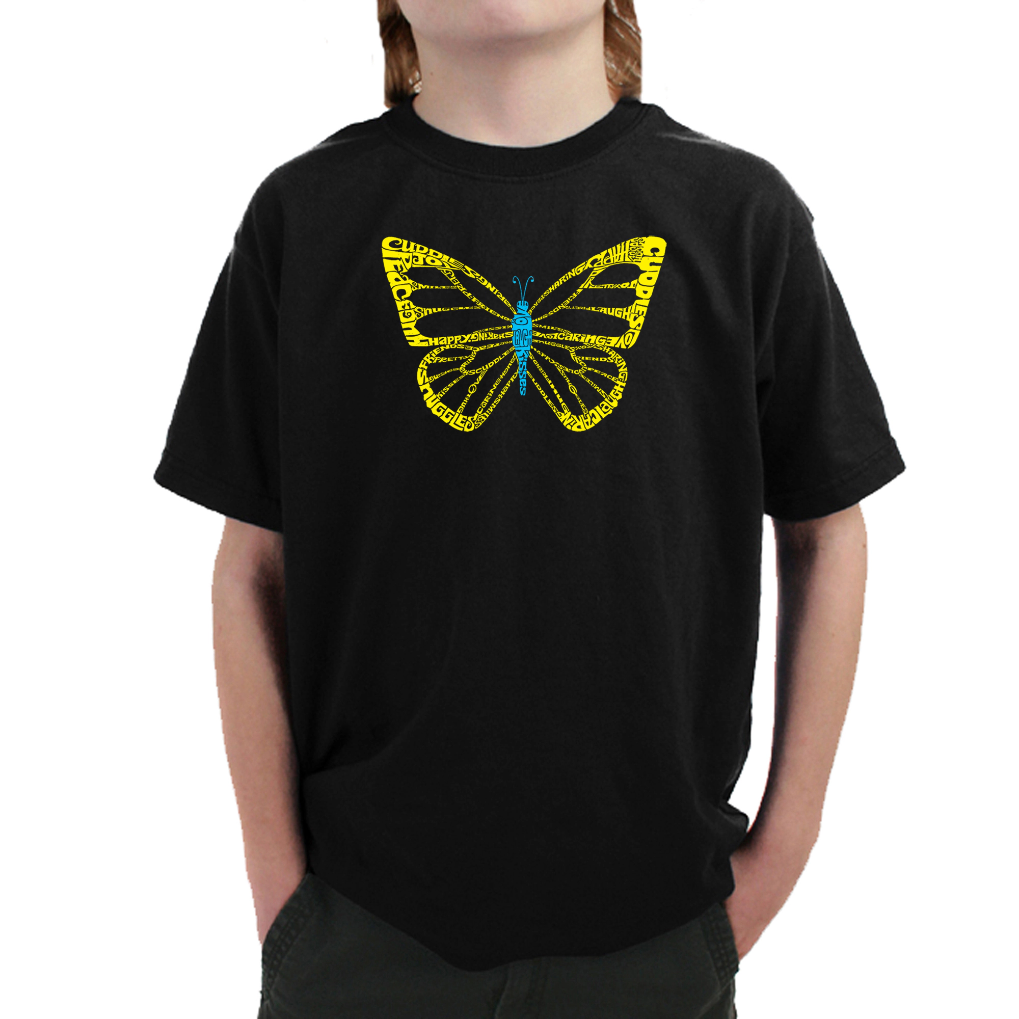 LA Pop Art Boy's Word T-Shirt