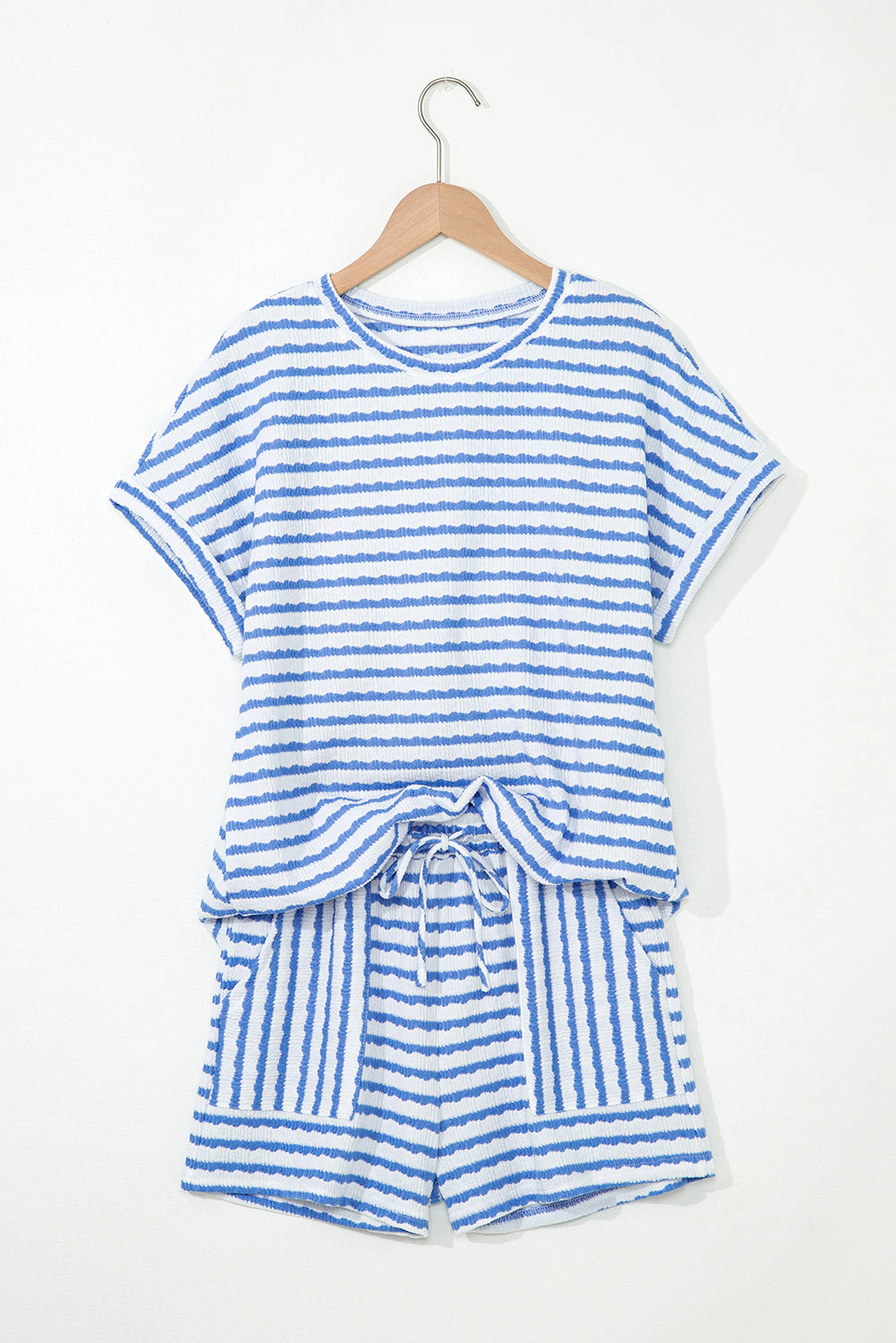 Threaded Pear Women's Madalyn Knitted Short Sleeve Top