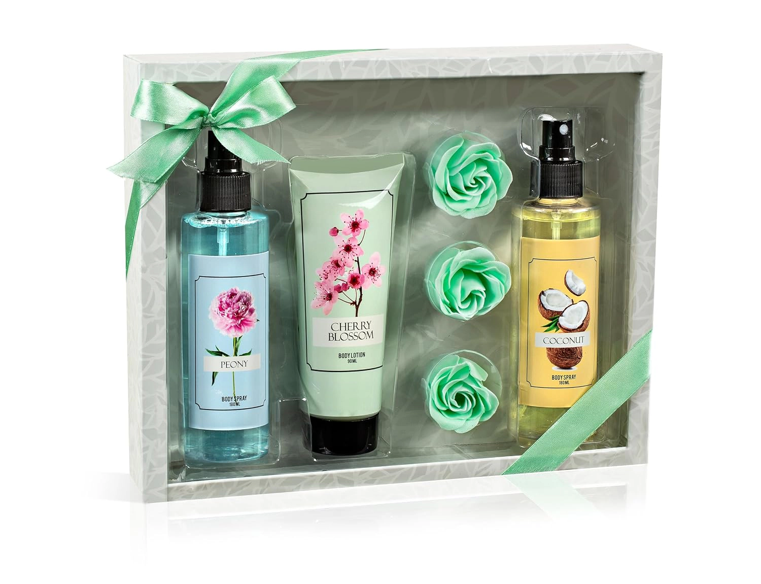 Freida and Joe  Women Floral Mist Trio Gift Set – Elegant Mother's Day Spa Set