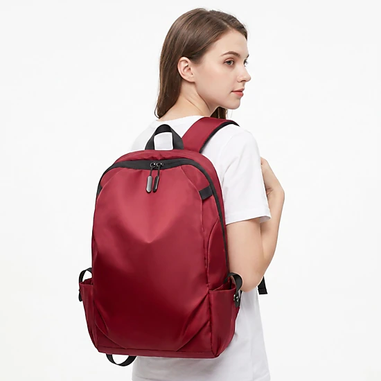Alilang Women's Sleek Essential Laptop Backpack - Versatile Daypack for Travel, School, and Office