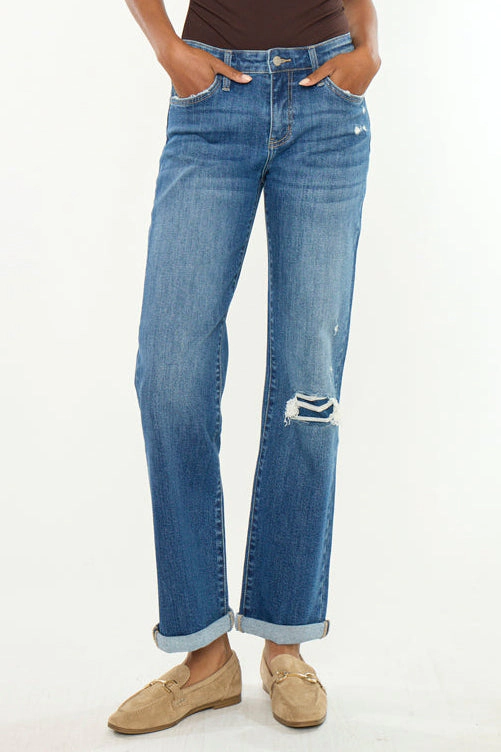 Bianca Essentials Mid Rise True Straight