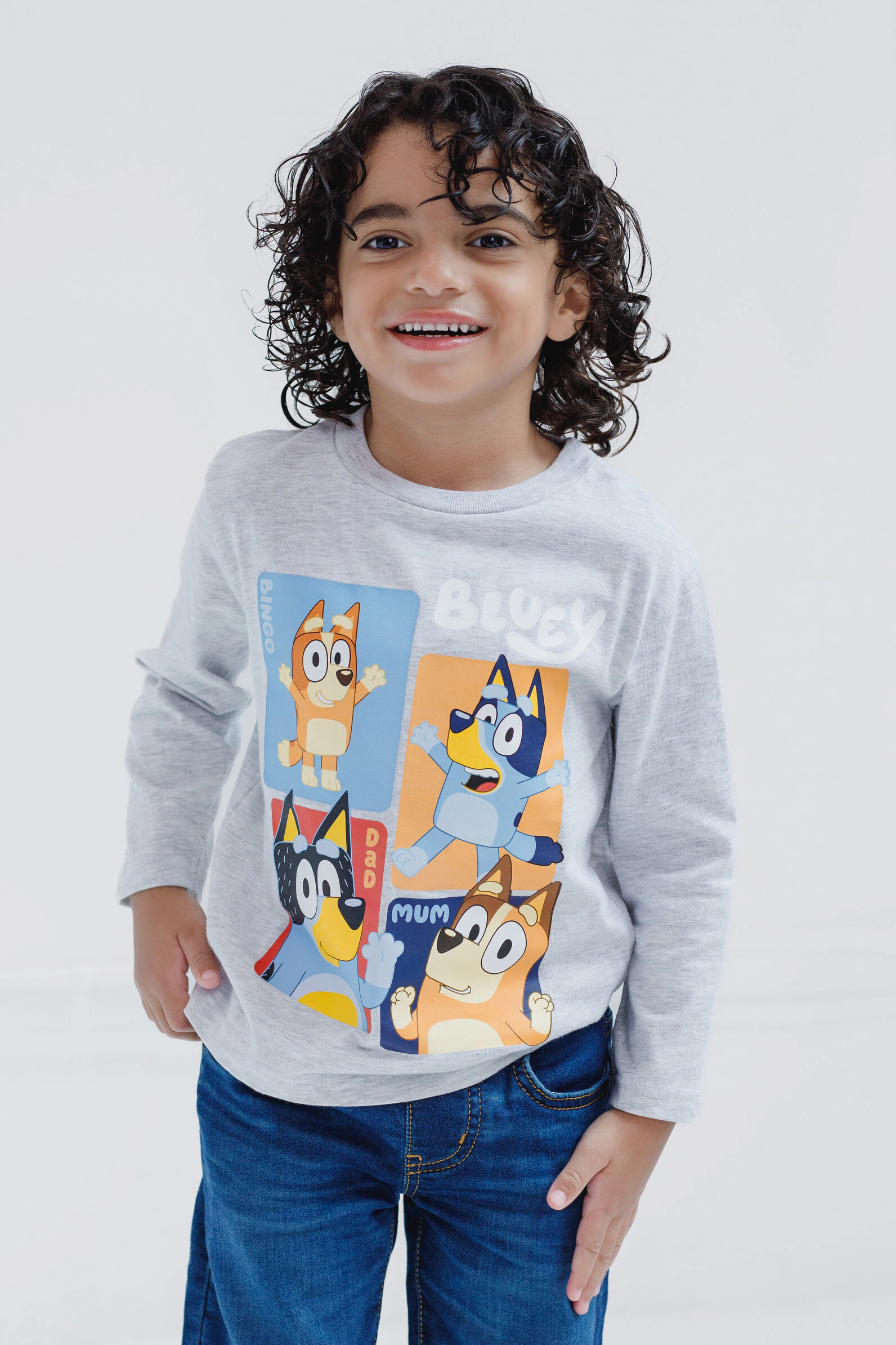 Bluey Boys' 2-Pack Long Sleeve Tees