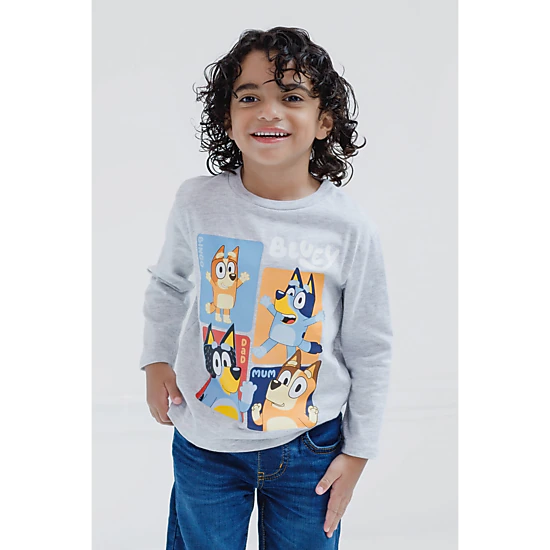 Bluey Boys' 2-Pack Long Sleeve Tees