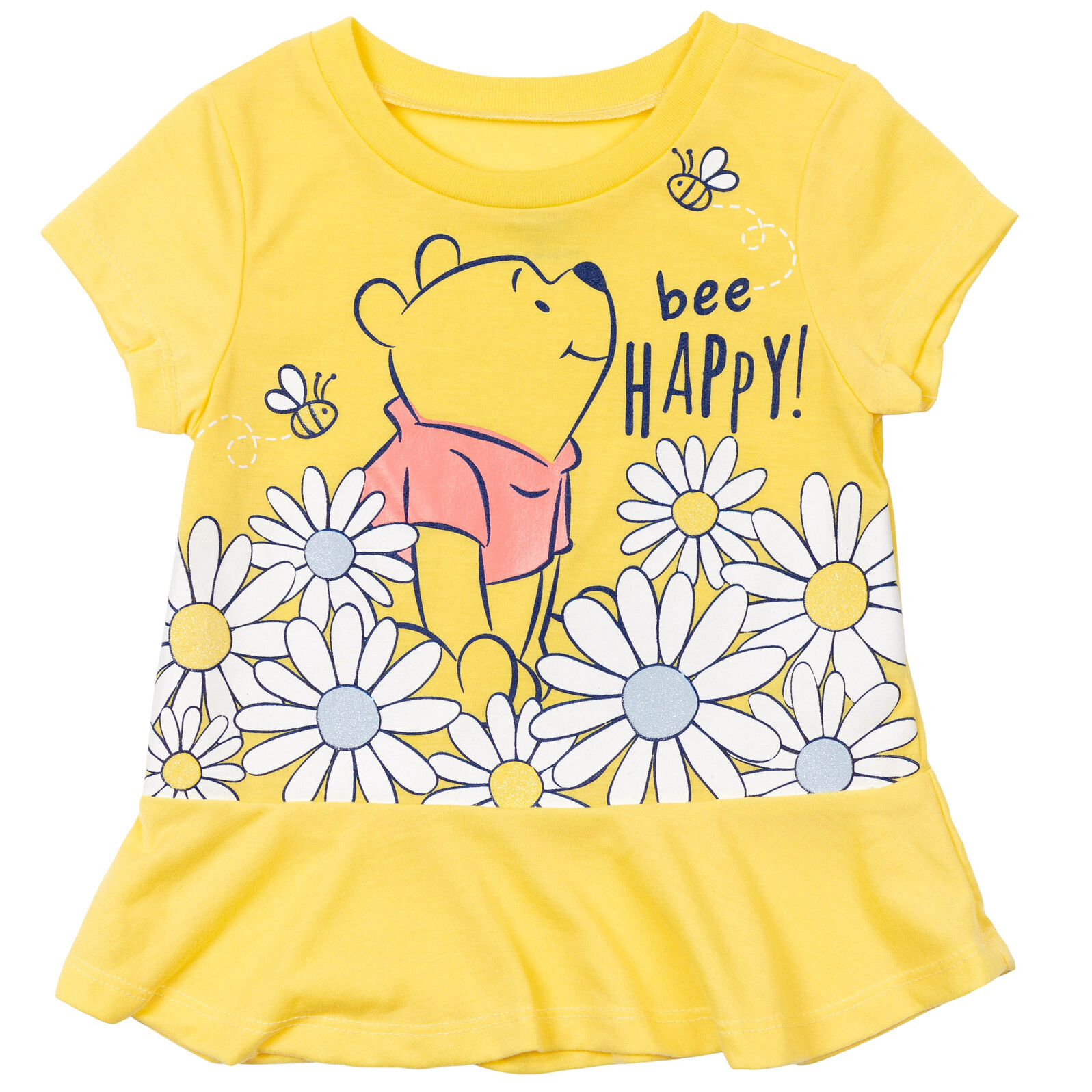 Disney Winnie the Pooh Girls' 2-Piece T-Shirt and Leggings Set