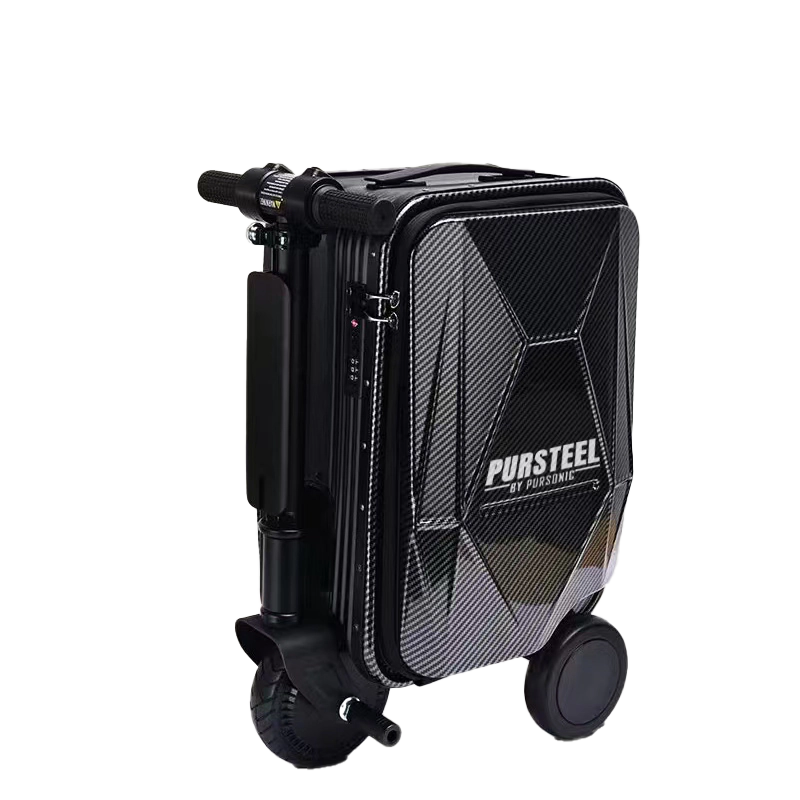 Pursonic Unisex Electric Ride-On Luggage Smart Travel Suitcase