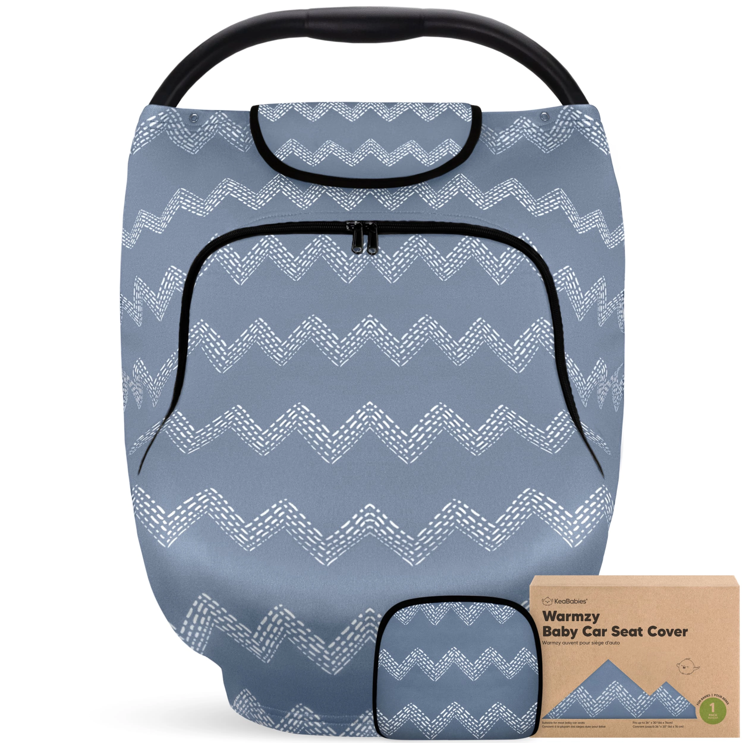 KeaBabies Warmzy Baby Car Seat Cover