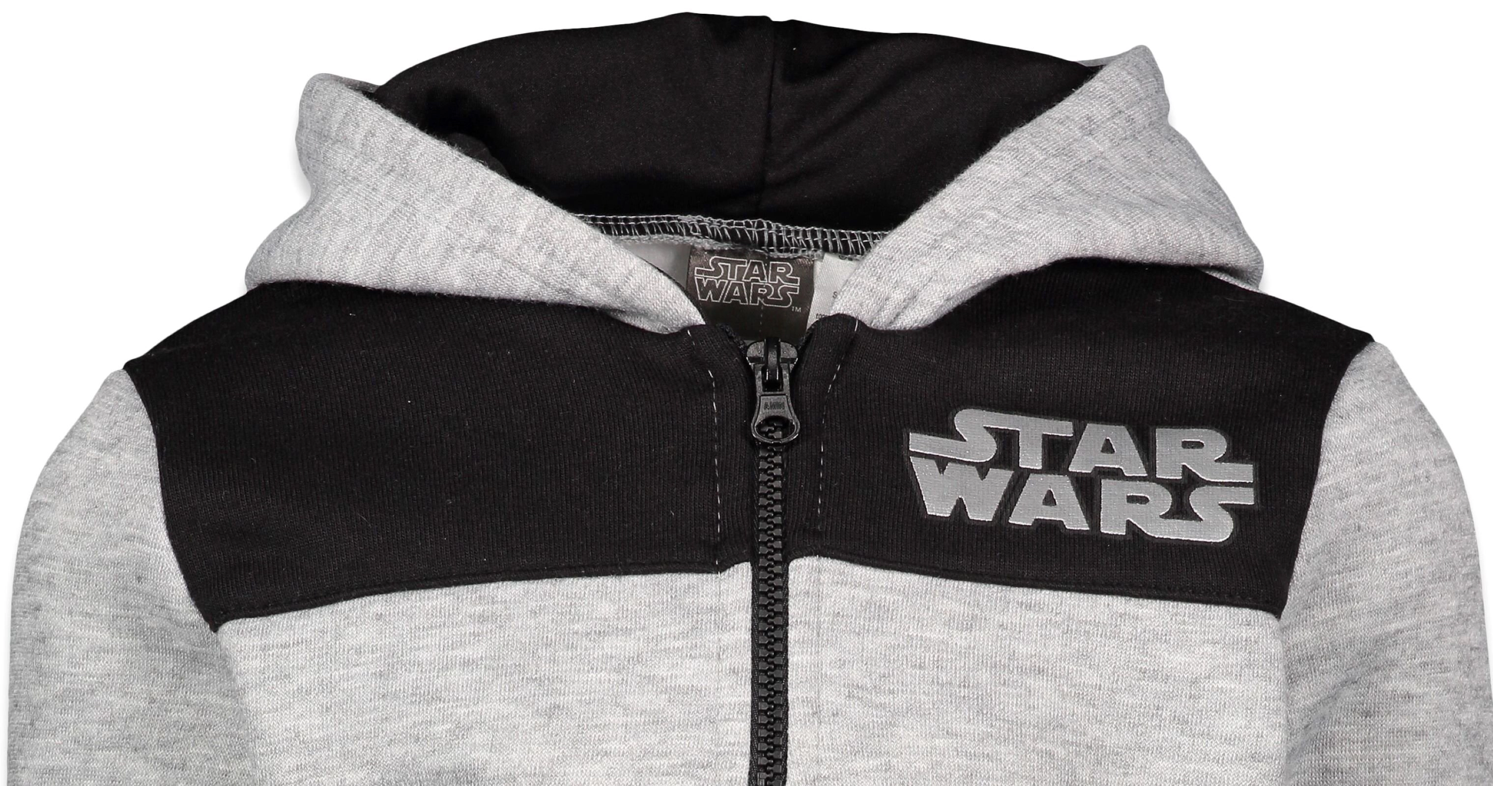 Star Wars The Mandalorian Grogu Fleece Quarter-Zip Hoodie