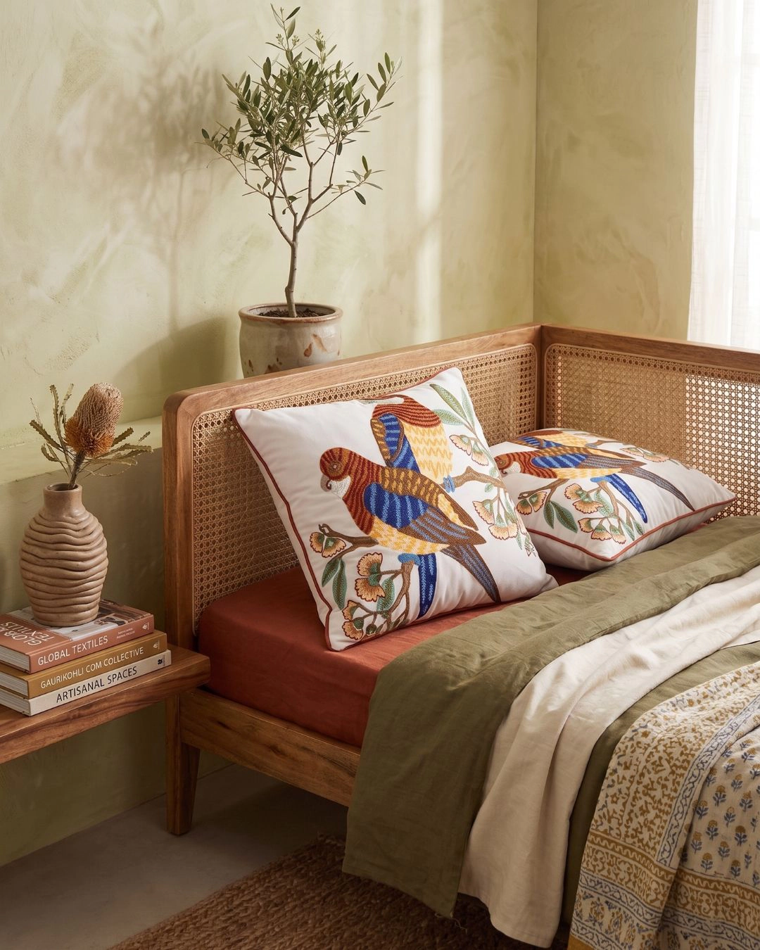 GAURI KOHLI Chandler Throw Pillow 20"x20"