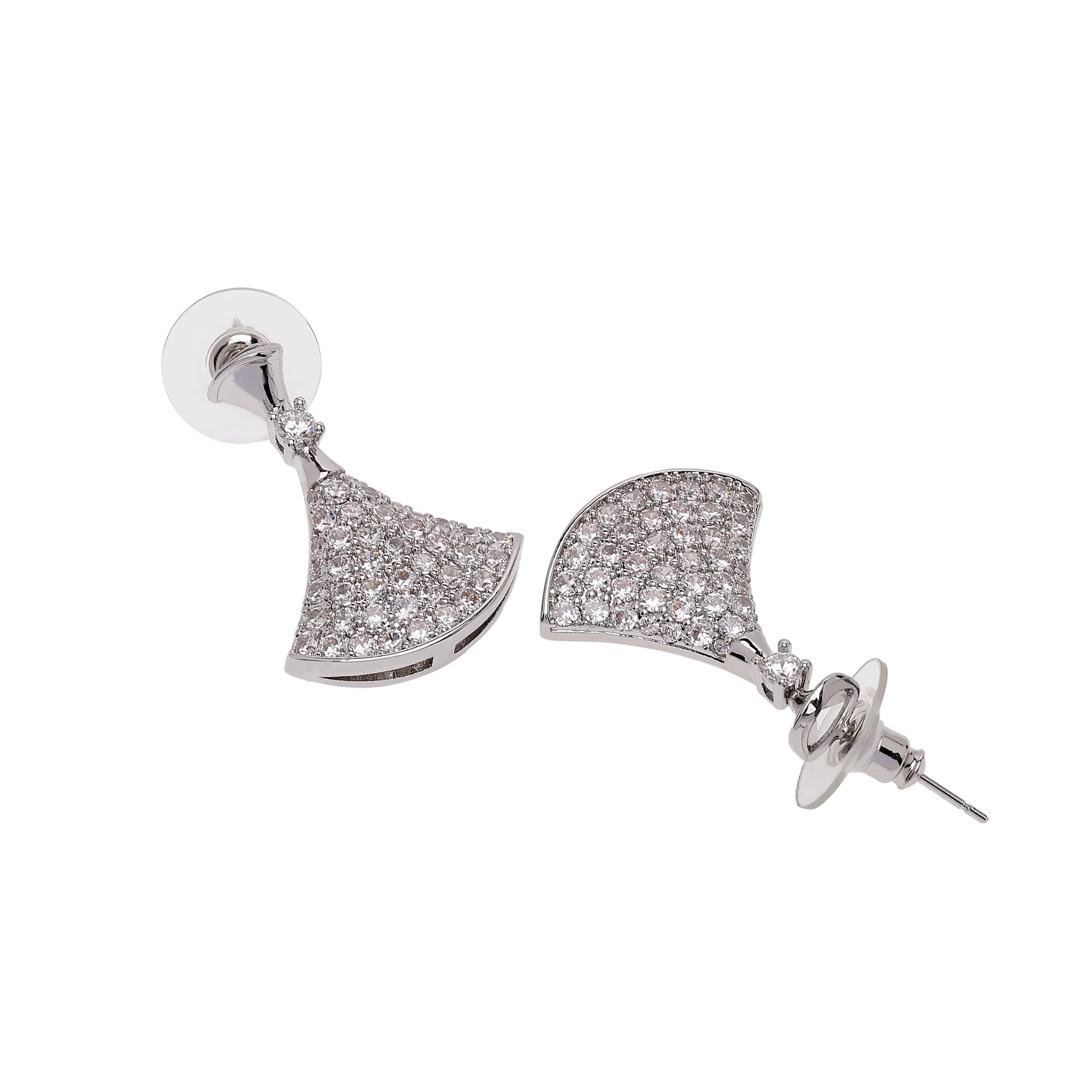 AGP PARIS Womens Shimmering Classy Drop Earrings