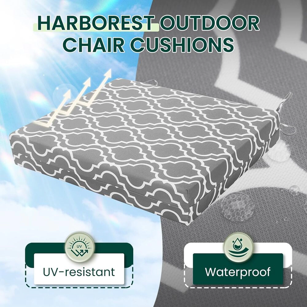 Radiant Essence Unisex Waterproof Geometric Chair Cushion