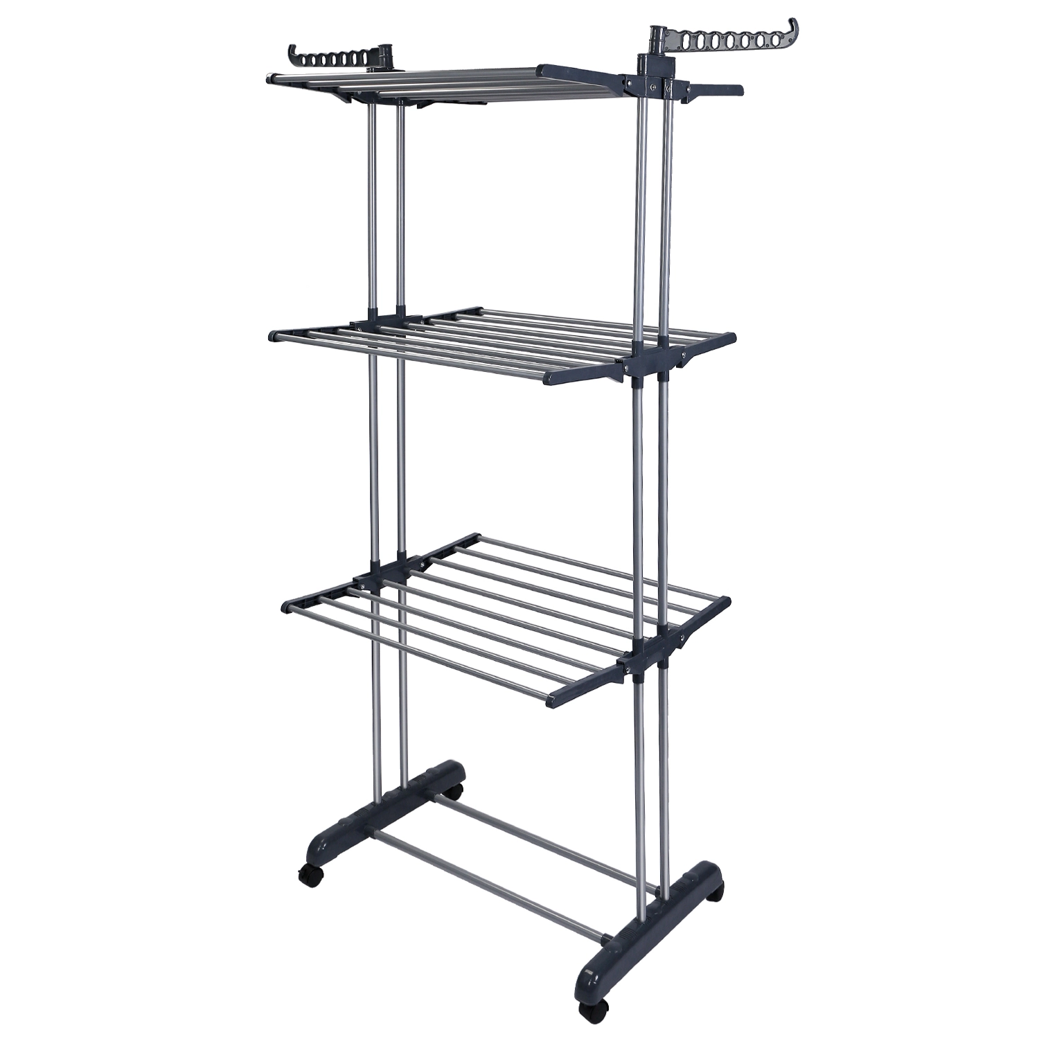 GBruno Clothes Drying Rack Rolling Collapsible Laundry Dryer Hanger Stand Rail Shelve
Wardrobe Clothing Drying
