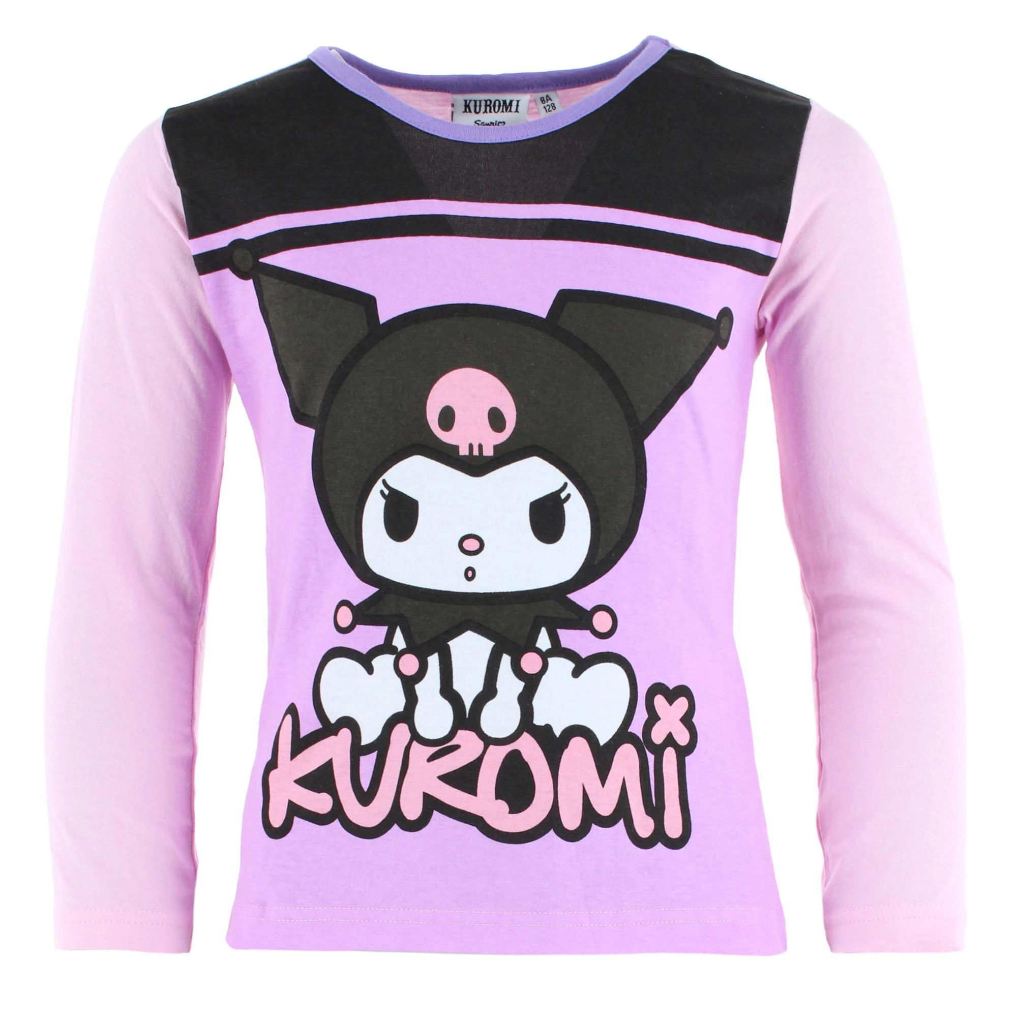 Textiel Trade Girls Kuromi Long Sleeve Pajama Set