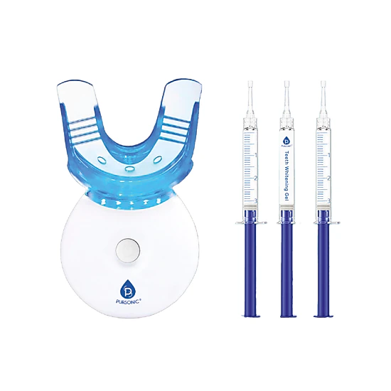 Pursonic Unisex LED Teeth Whitening PureWhite Treatment Kit