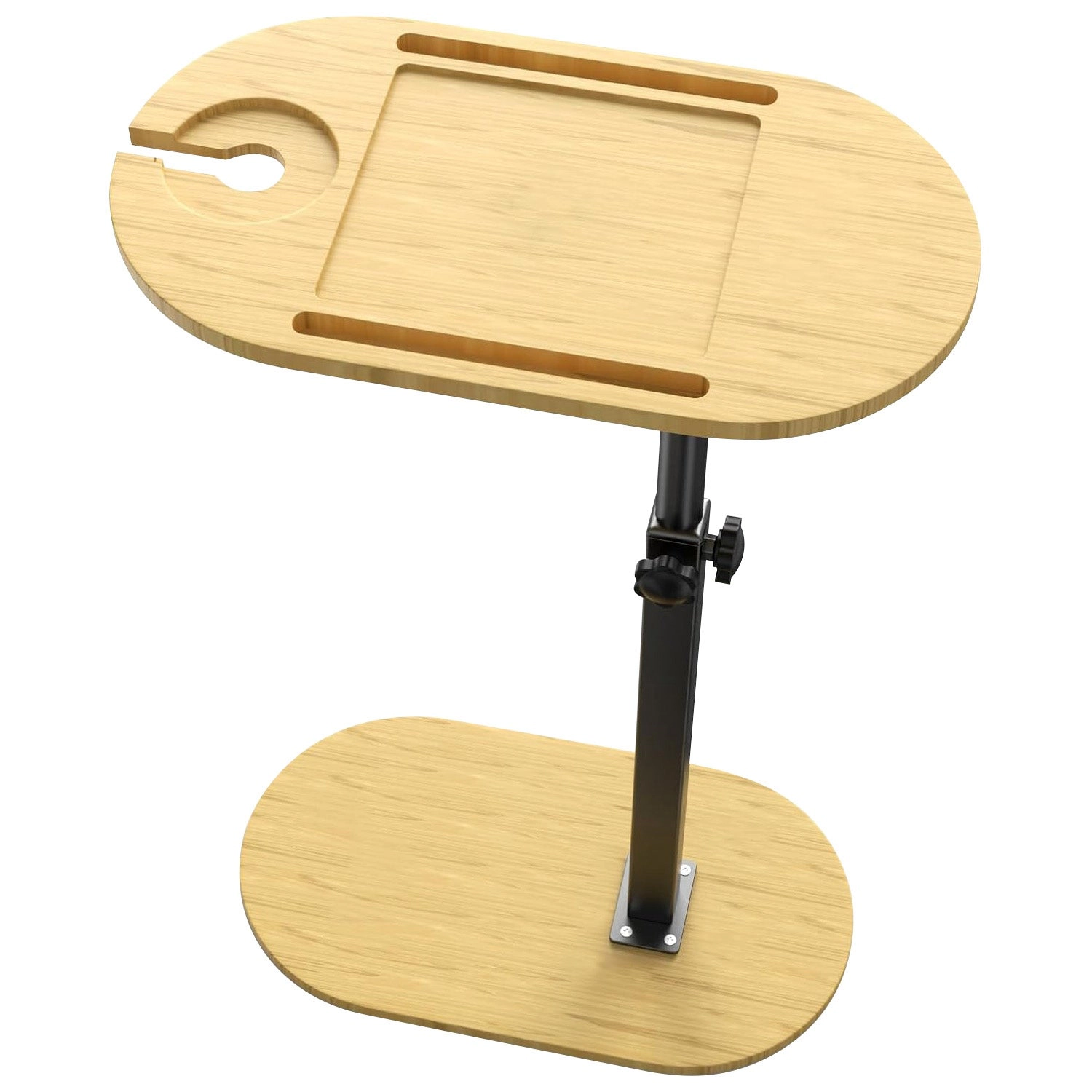 GBruno Adjustable Bamboo Bathtub Tray Table