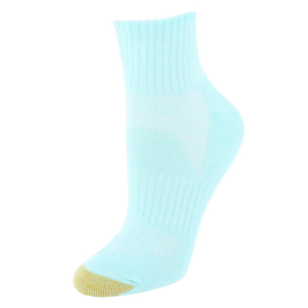 Gold Toe Women's Half Cushion Quarter Socks (6 Pair)