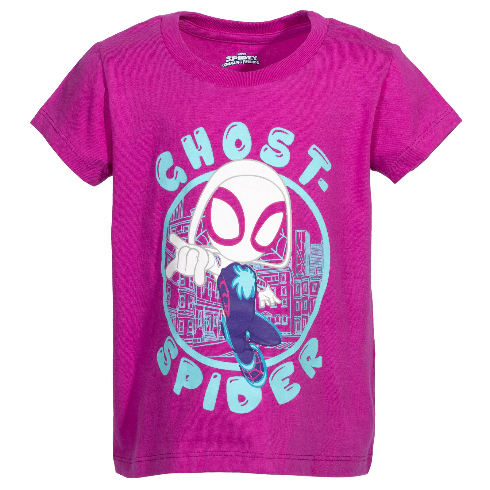 Marvel Spidey and His Amazing Friends Girls' 2-Pack Short Sleeve T-Shirts