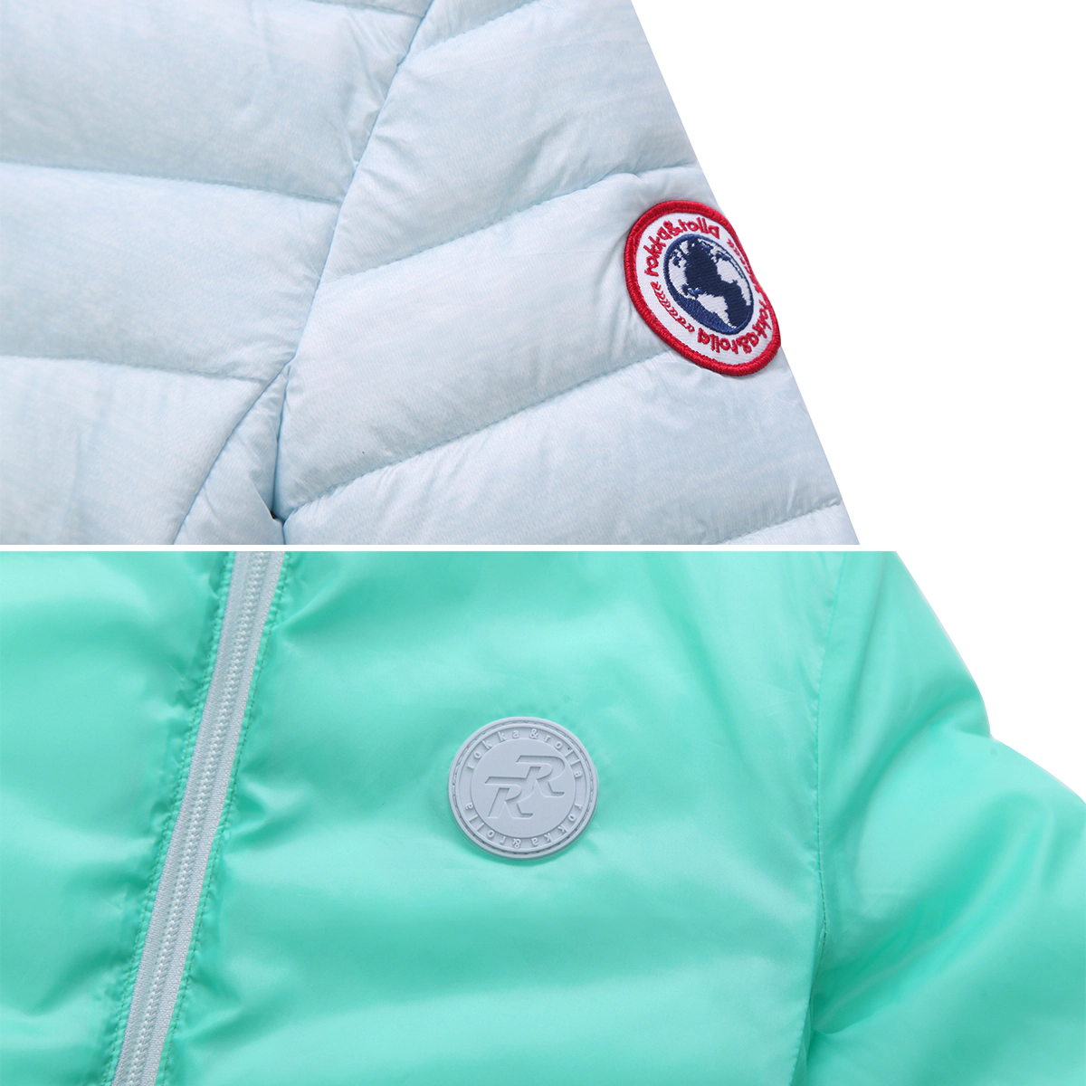 Rokka&Rolla Little & Big Kid Girls Reversible Lightweight Puffer Jacket