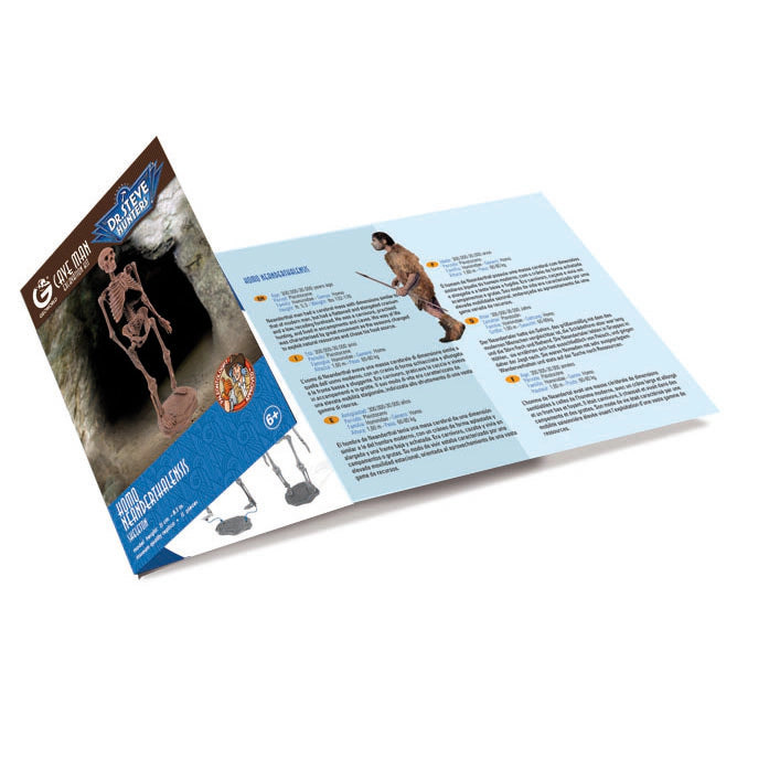 Geoworld - Cave man Excavation Kit Homo neanderthalensis Kids Toy Set