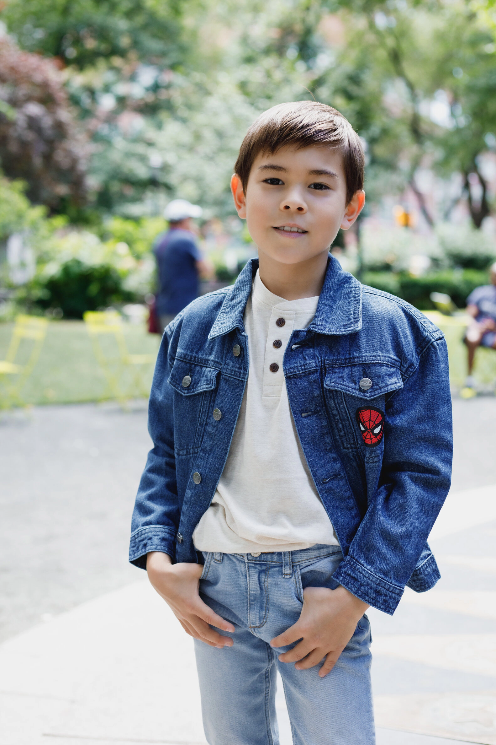 Marvel Spider-Man Boys' Denim Jacket
