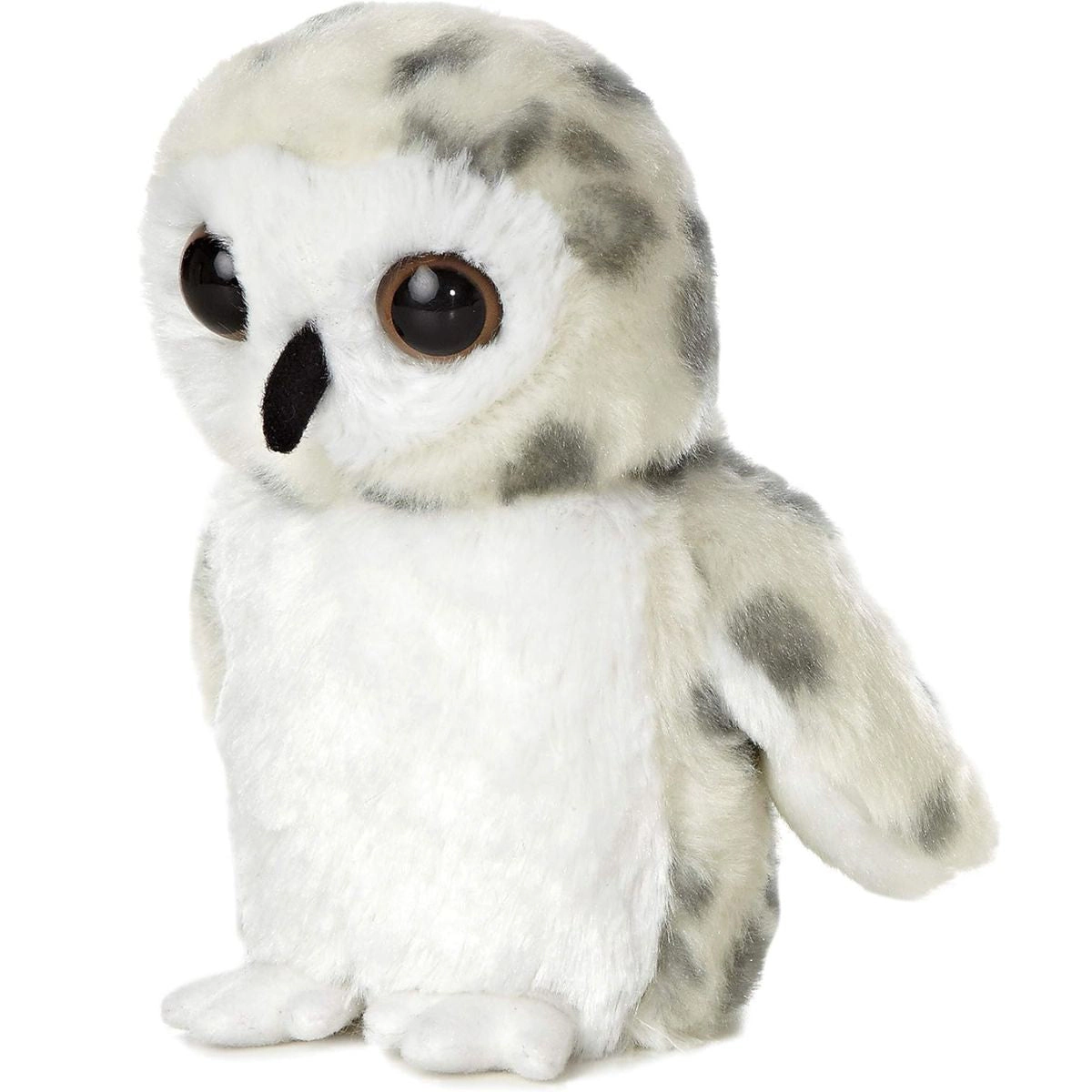 Aurora Mini Flopsie Snowy Owl 8-Inch Stuffed Animal Plush