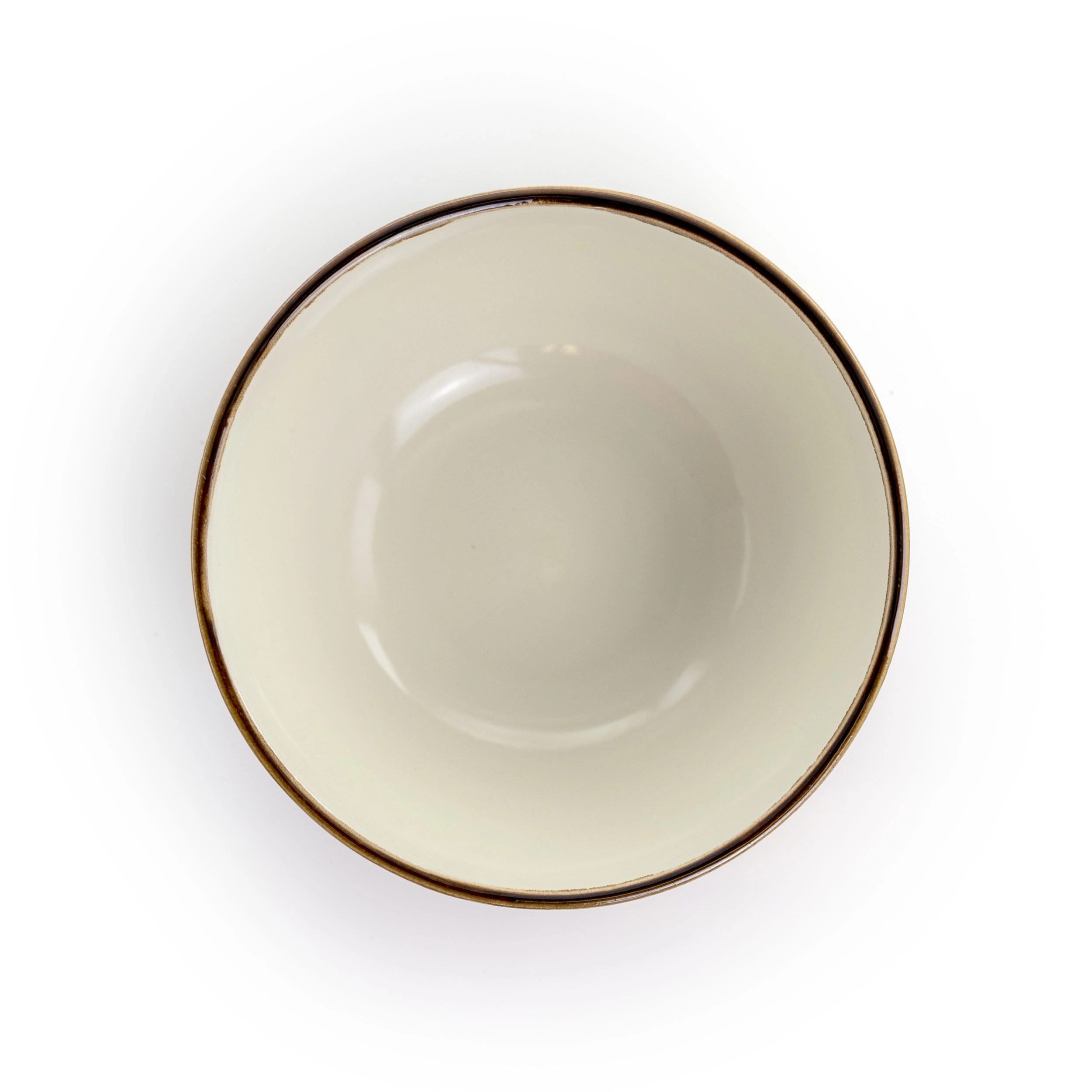 Elama Honey Ivory 16 Piece Stoneware Dinnerware Set in Ivory