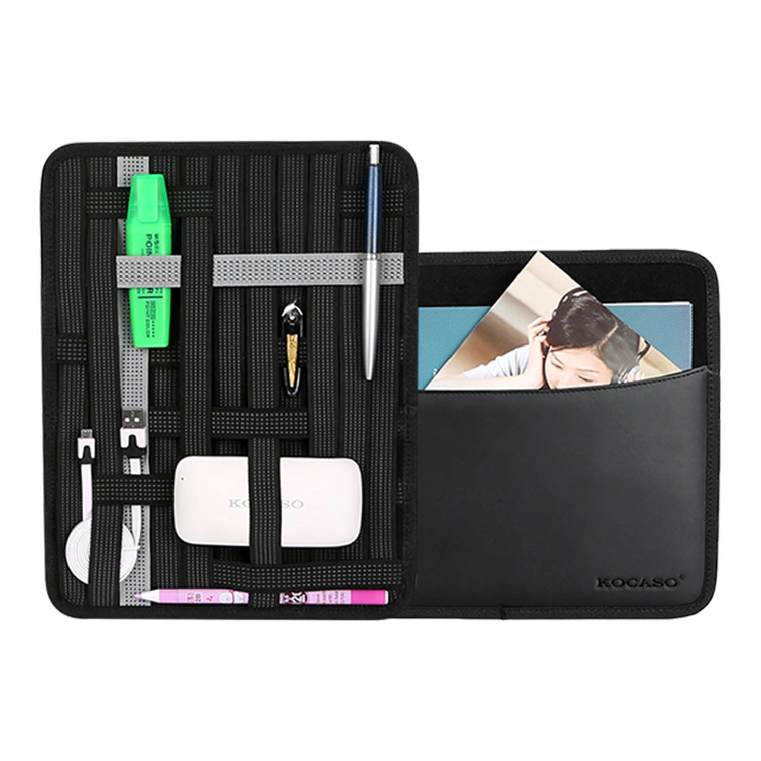 GBruno 14 In Double-Sided Elastic Organizer Board