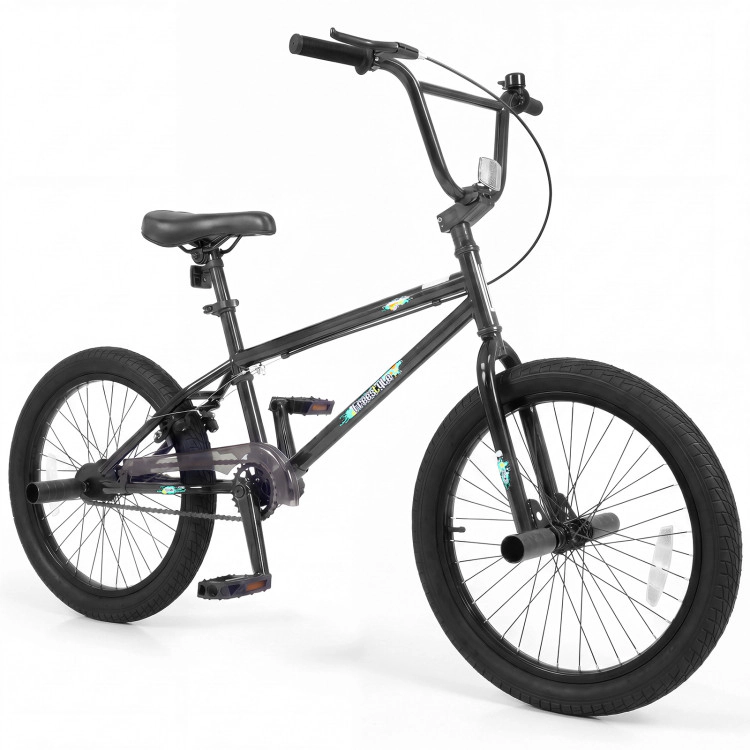 Hivvago Trick Bicycle with 360 Degree Steering and Adjustable Seat for Kids Teens