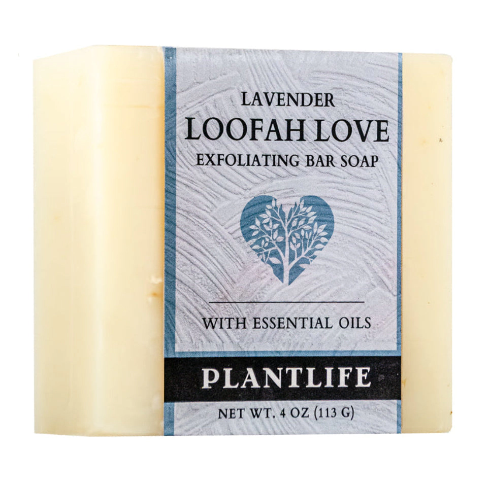 Plantlife Loofah Love Lavender Aromatherapy Herbal Soap