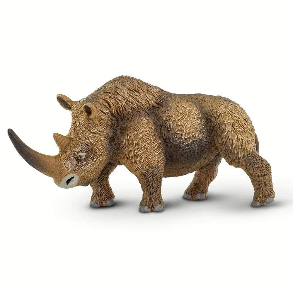 Safari Ltd. - Woolly Rhino Kids Prehistoric/Dinosaur Toy Figure