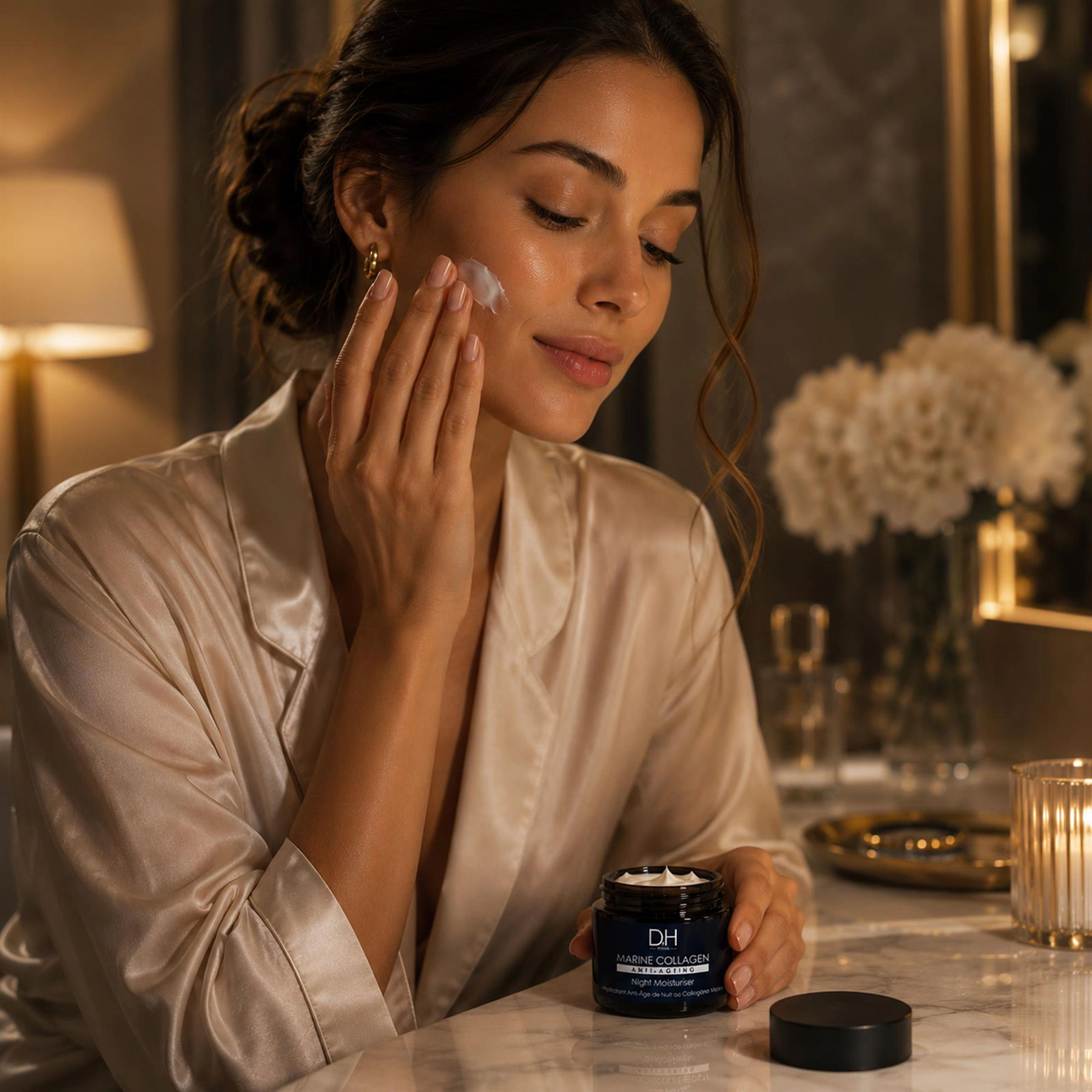 Dr H Marine Collagen Night Moisturiser 60ml