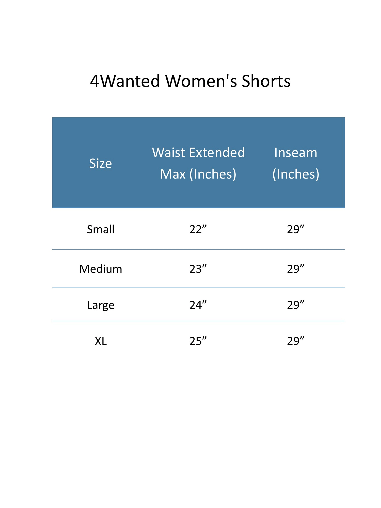 4Wanted Women's Knit Shorts (Pack of 2)