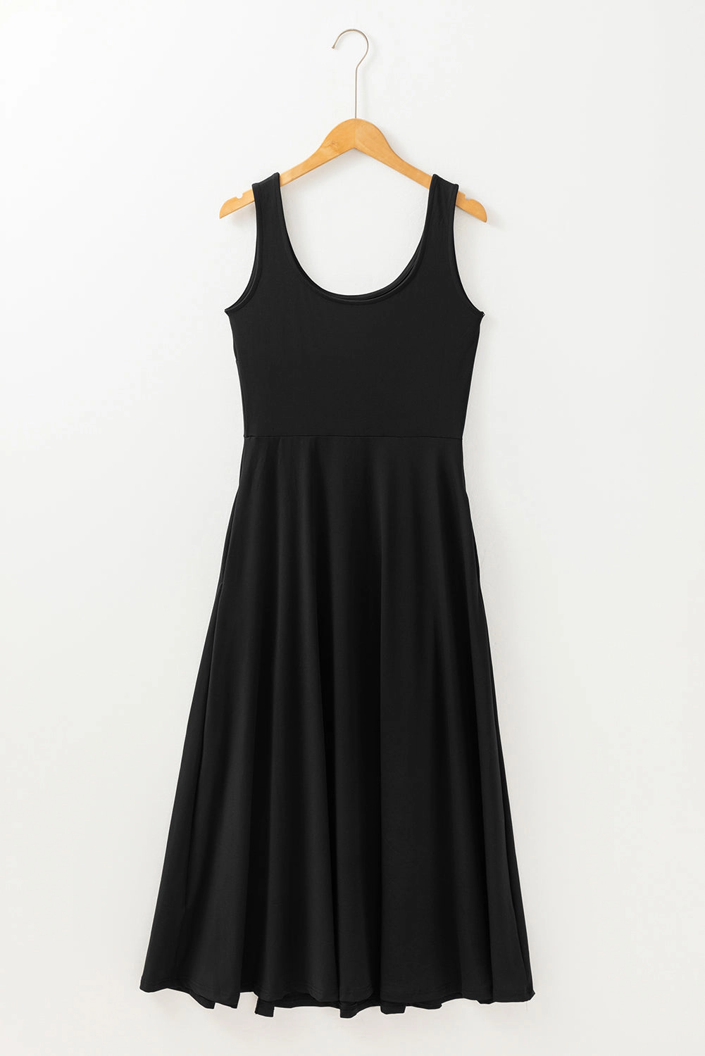 Threaded Pear Women's Indie Scoop Flared Midi Dress
