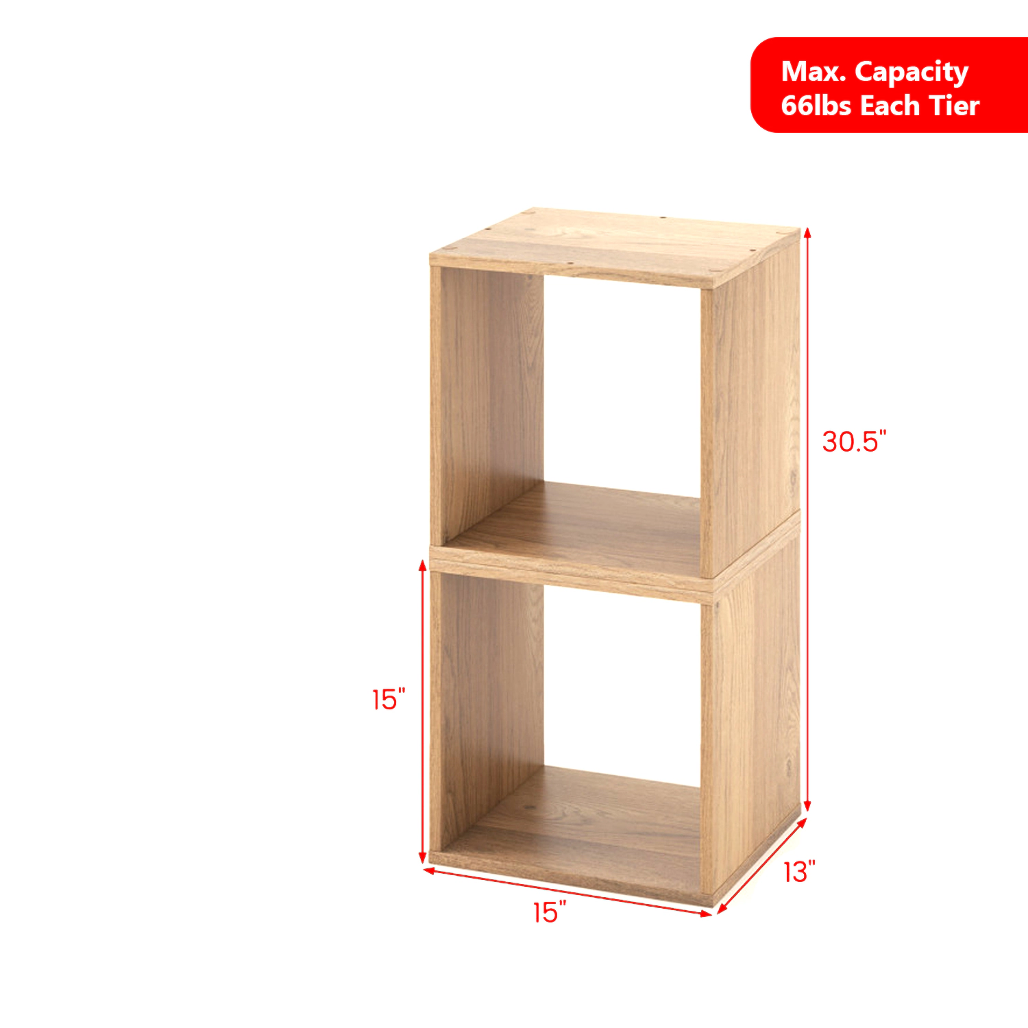 Hivvago Cube Storage Organizer for Bedroom and Study